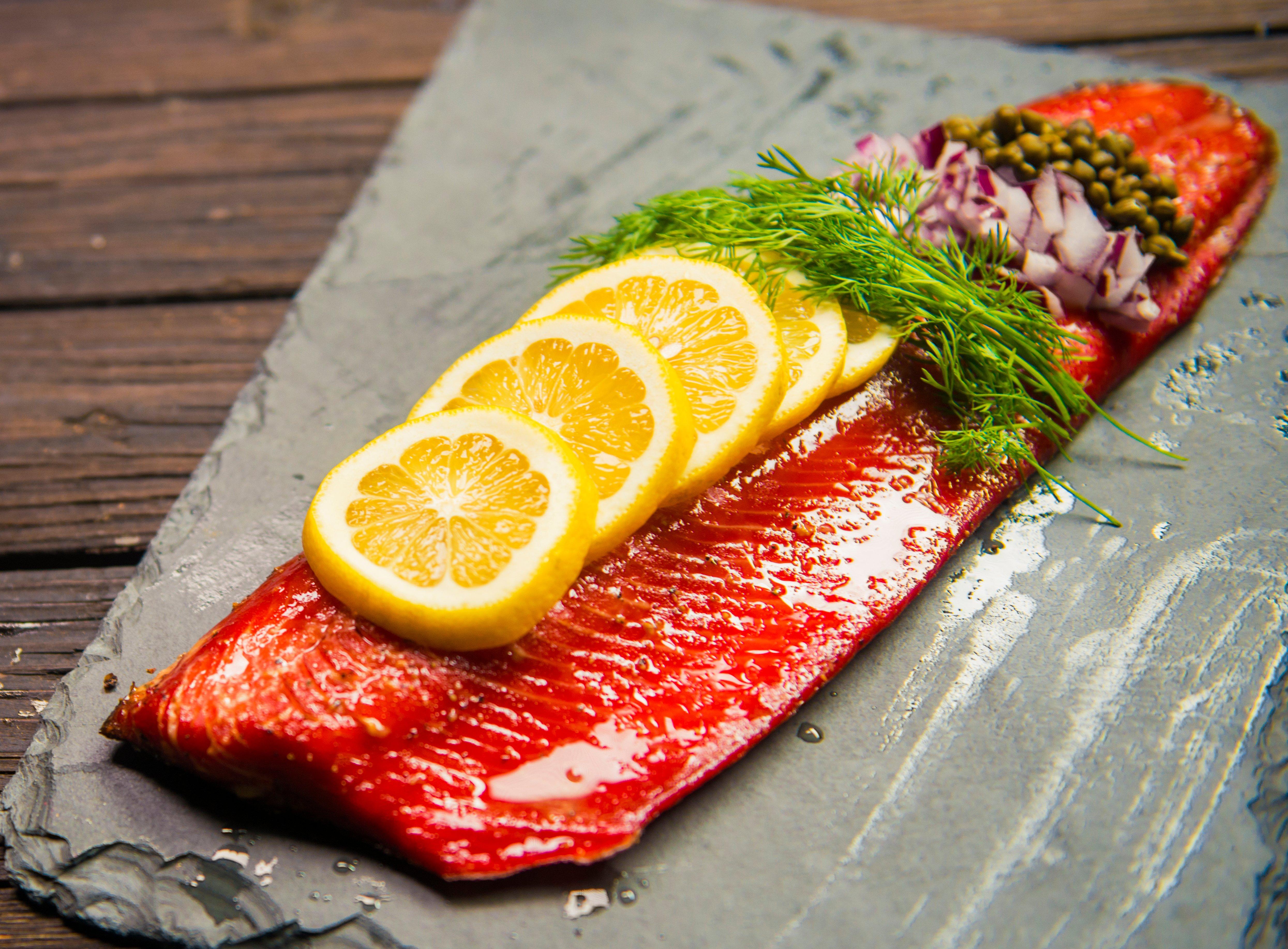 Vodka Brined Smoked Wild Salmon